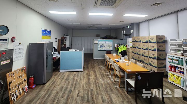 [화성=뉴시스]동탄호수공원 청소노동자 휴게시설.(사진=화성시 제공02025.05.12.photo@newsis.com