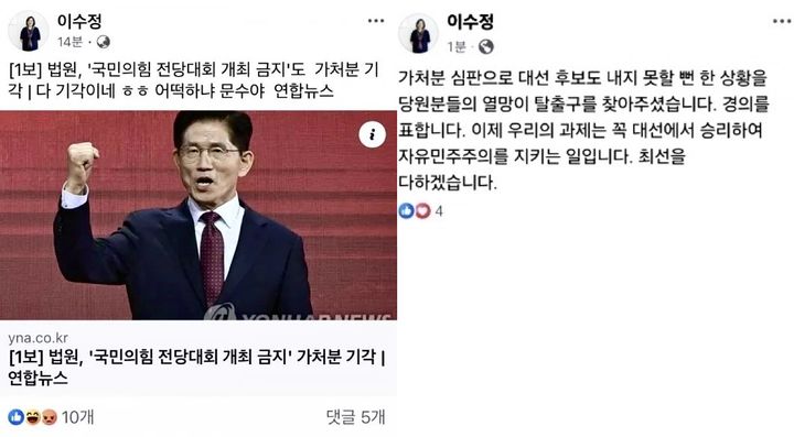 (사진=이수정 위원장 페이스북 캡처) *재판매 및 DB 금지