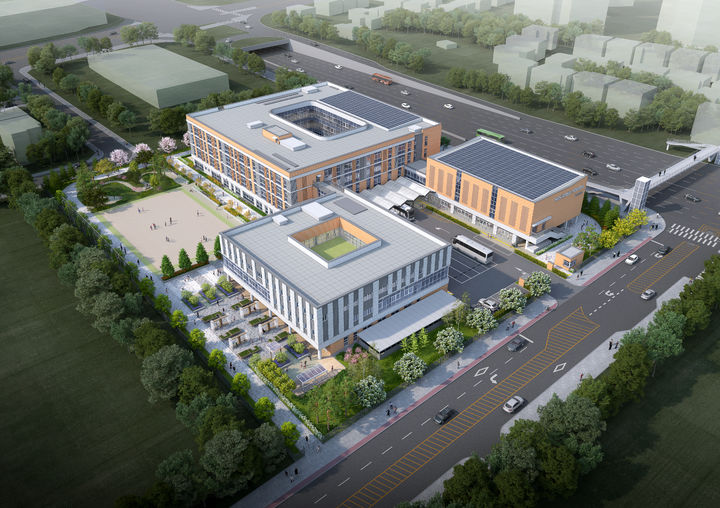 [홍성=뉴시스] 가칭 한여울학교 조감도. *재판매 및 DB 금지