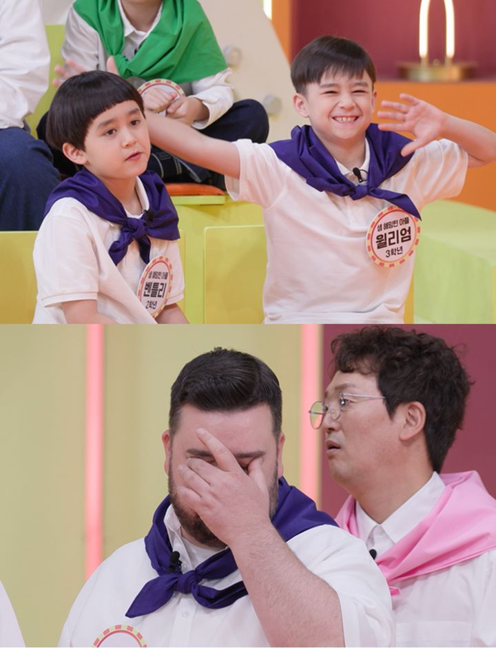 [서울=뉴시스] 벤틀리·윌리엄(위), 샘 해밍턴. (사진=KBS 제공) 2025.05.12. photo@newsis.com *재판매 및 DB 금지