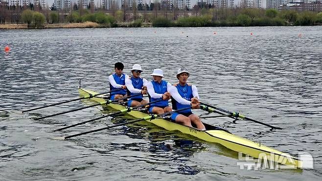 [용인=뉴시스]조정훈련 모습(사진=뉴시스 DB)photo@newsis.com