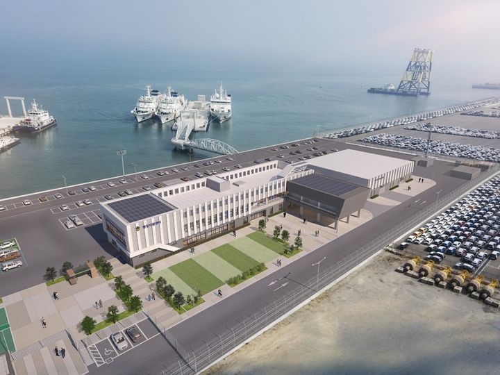 군산해양경찰서 함정승조원 지원센터 조감도 *재판매 및 DB 금지