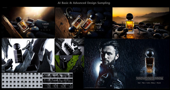 [대전=뉴시스] 국립한밭대학교 산업디자인학과 AI 융합 디자인 수업자료 표본 이미지. (사진=국립한밭대 제공) *재판매 및 DB 금지