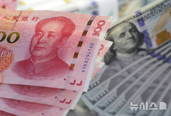[올댓차이나] 위안화 기준치 1달러=7.0230위안…0.083% 절상