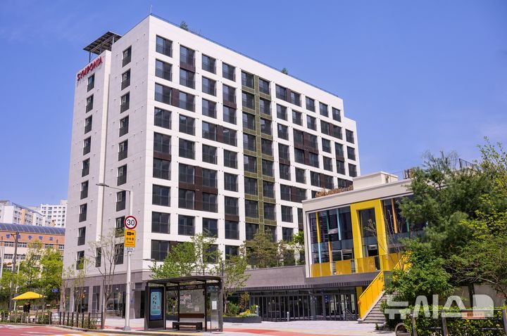 [서울=뉴시스] 위례 심포니아 단지 전경.