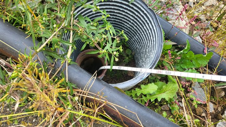 [사진=뉴시스] 지하수 방치공. (사진= 청양군 제공) *재판매 및 DB 금지