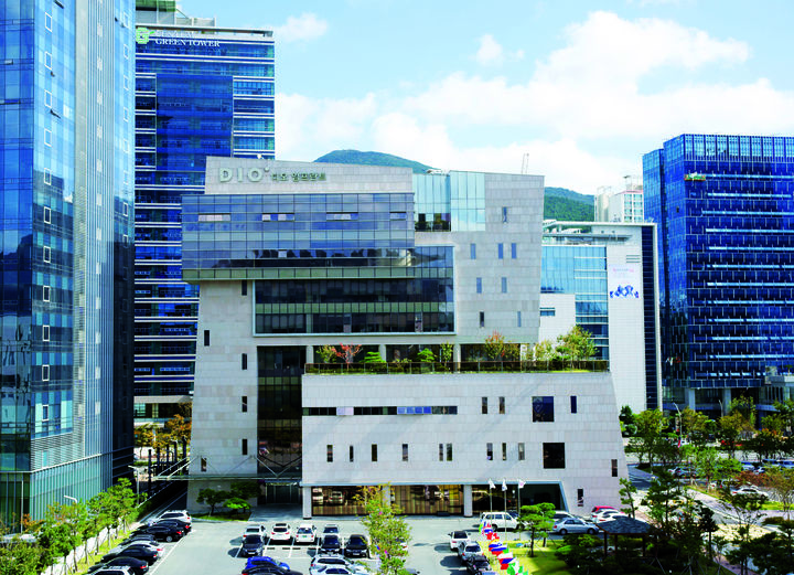[부산=뉴시스] 부산 해운대구 센텀시티에 위치한 디오 본사. (사진=디오 제공) 2025.05.14. photo@newsis.com *재판매 및 DB 금지