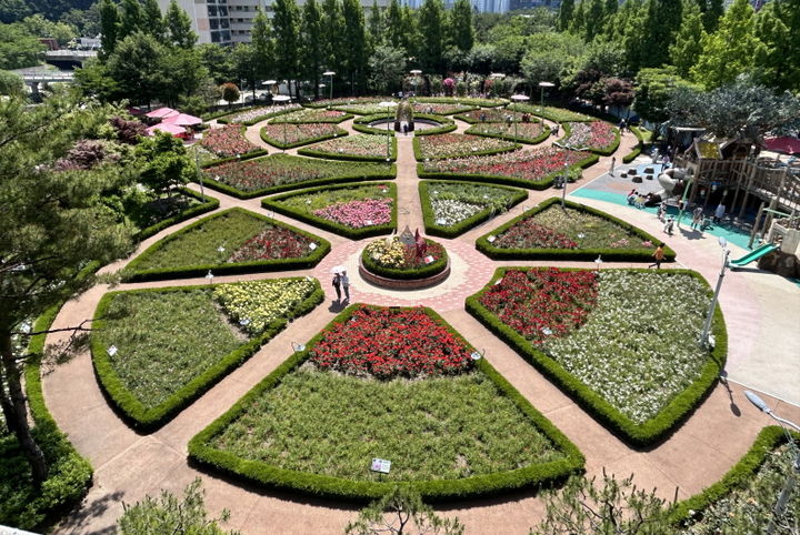 [부산=뉴시스] 기장군 좌광천 지방정원 전경. (사진=부산 기장군 제공) 2025.05.14. photo@newsis.com *재판매 및 DB 금지