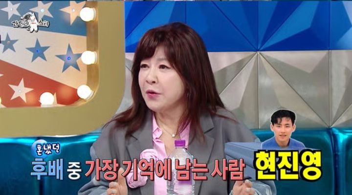 [서울=뉴시스] 가수 노사연이 14일 MBC 예능 프로그램 '라디오스타'에서 인사를 하지 않는 후배를 혼낸 적 있다고 밝혔다. (사진=MBC 제공)2025.05.15 photo@newsis.com *재판매 및 DB 금지