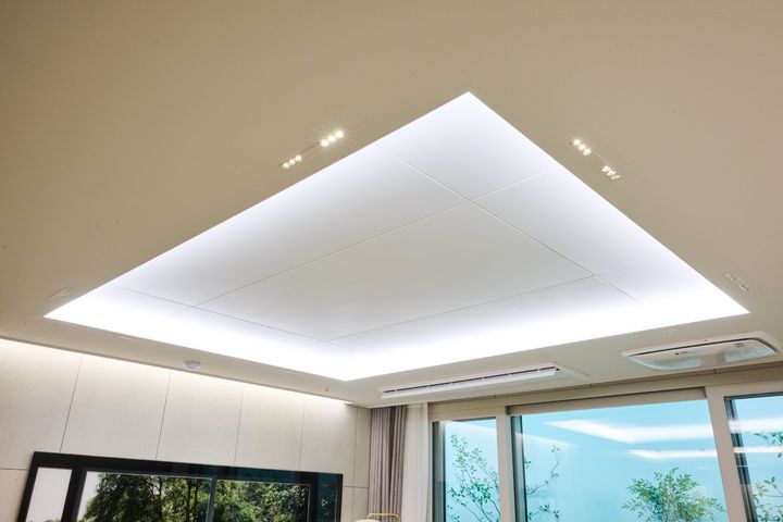[서울=뉴시스] GS건설이 개발한 ‘에너지 절약형 조명’과 ‘Hidden Lighting System’이 적용된 모습. (사진=GS건설 제공) 2025.05.15. photo@newsis.com *재판매 및 DB 금지