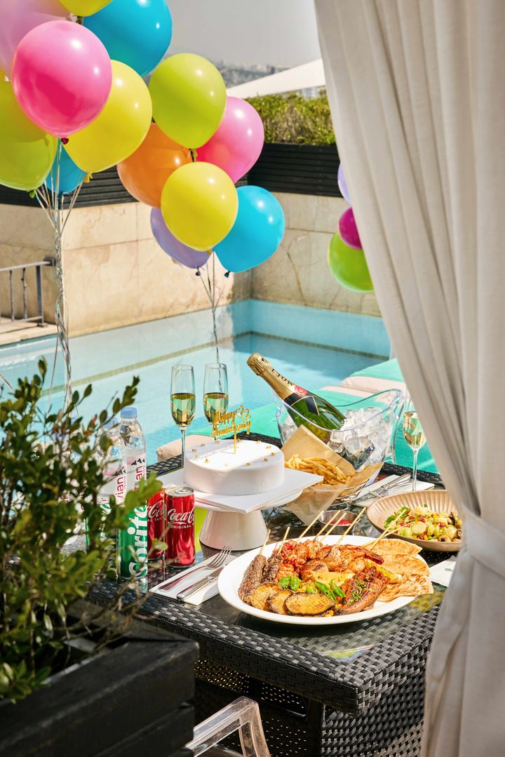 [서울=뉴시스] 반얀트리 서울 '카바나 셀러브레이션.'(사진=반얀트리 서울 제공) *재판매 및 DB 금지