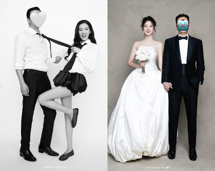 [서울=뉴시스] 모델 아이린이 결혼을 앞두고 웨딩화보를 공개했다. (사진=아이린 인스타그램 캡처) 2025.05.15. photo@newsis.com *재판매 및 DB 금지