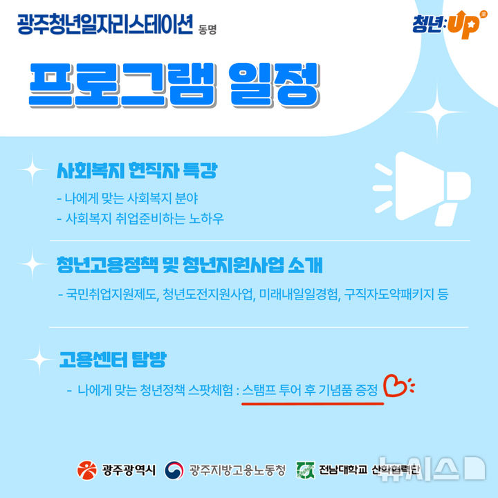 [광주=뉴시스] 광주시 청년 고용정책 탐방 프로그램 운영. (사진=광주시청 제공). photo@newsis.com *재판매 및 DB 금지