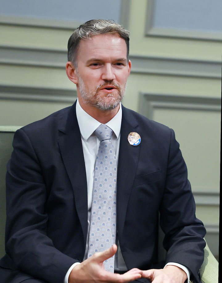 [서울=뉴시스] 정병혁 기자 = 미국과 유럽연합(EU)의 무역 협상을 이끄는 수장들은 4일(현지 시간) 회동하고 관세 협상이 빠르게 진전되고 있다고 밝혔다. 사진은 제이미슨 그리어 미국 무역대표부(USTR) 대표가 지난달 15일 제주 서귀포시 제주국제컨벤션센터(ICC)에서 열린 ‘2025 APEC 통상장관회의에서 정인교 산업통상자원부 통상교섭본부장과 면담을 하고 있는 모습.(사진=산업통상자원부 제공) 2025.06.05. photo@newsis.com *재판매 및 DB 금지