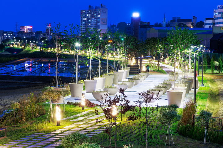  [예천=뉴시스] 옛 철둑길 공원. (사진=예천군 제공) 2025.05.16. photo@newsis.com *재판매 및 DB 금지