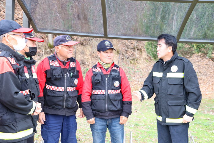 보은군 산불방지예찰활동(사진=보은군 제공) *재판매 및 DB 금지