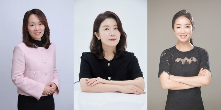 뮤지컬 '내 친구는 워렌버핏'이 경제 특별 강의를 진행한다. 사진은 강사로 나서는 김선, 윤지선, 조희정. (사진=유유상생 제공) *재판매 및 DB 금지