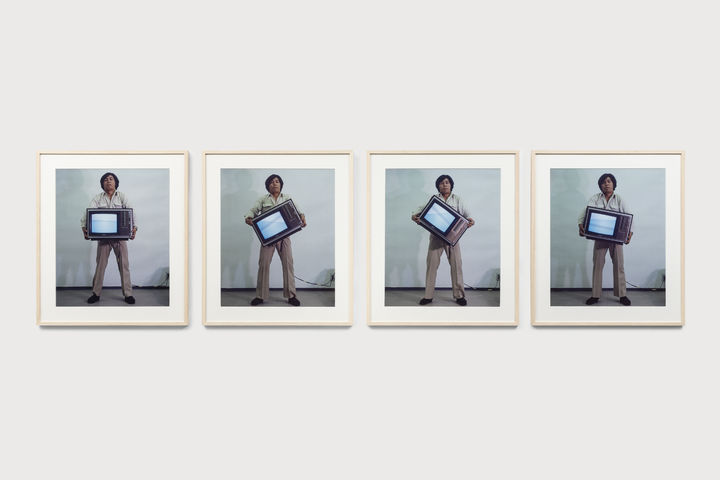 박현기, 〈물 기울기〉, 1979, C-프린트, 60×50cm(×4개), ed.2/10, 서울시립미술관 소장. *재판매 및 DB 금지