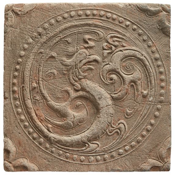  [봉화=뉴시스] 봉황무늬 벽돌 (사진=봉화군 제공) 2025.05.16. photo@newsis.com *재판매 및 DB 금지