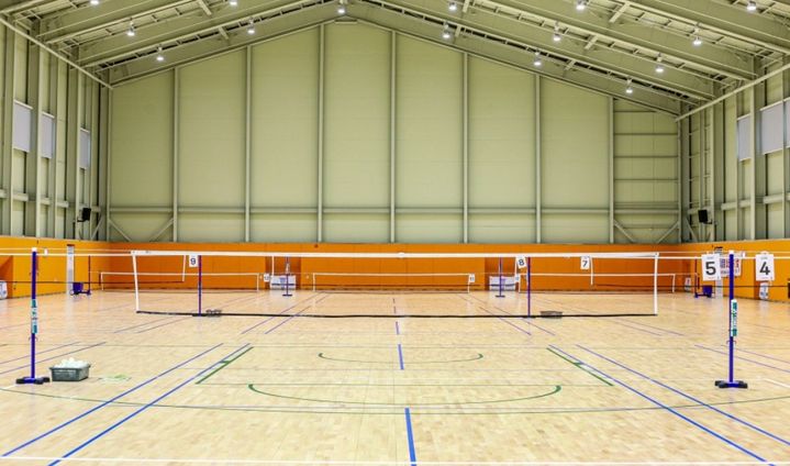 봉평체육관 실내. *재판매 및 DB 금지