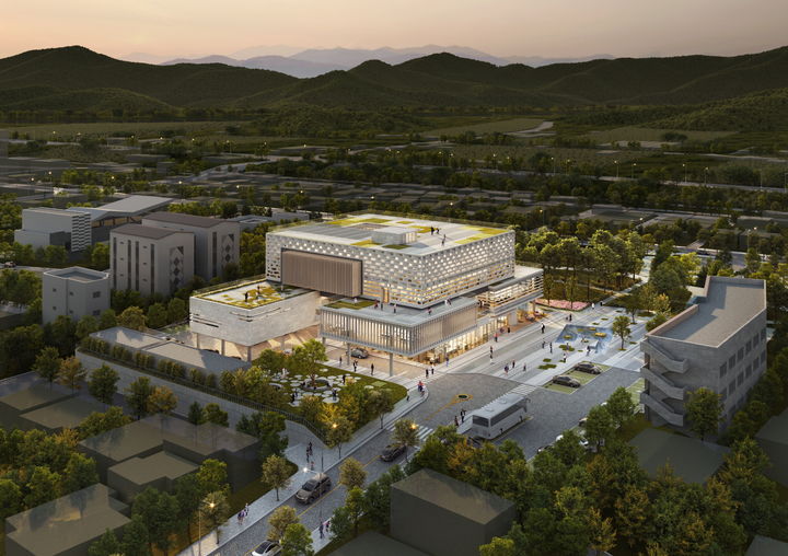 [문경=뉴시스] 문경시의회 복합청사 조감도 (사진=문경시 제공) 2025.05.17. photo@newsis.com *재판매 및 DB 금지