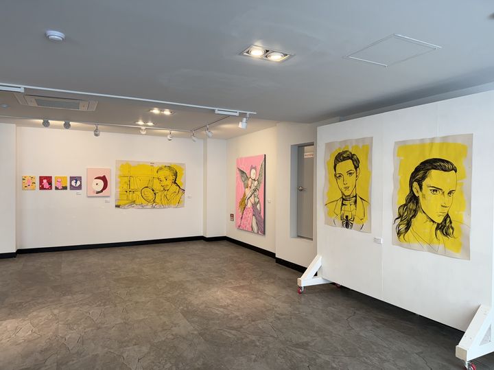 [구미=뉴시스] 석민경 작품 전시회. (사진=금오공대 제공) 2025.05.18 photo@newsis.com *재판매 및 DB 금지