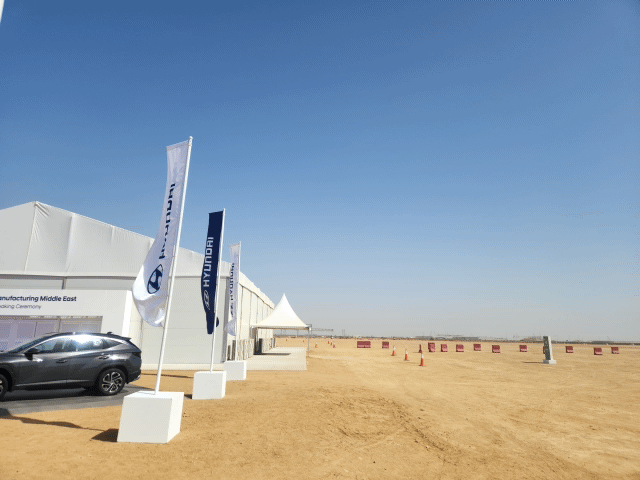 [제다(사우디아라비아)=뉴시스] 유희석 기자 = 지난 14일(현지시간) 사우디아라비아 제다 인근 킹 압둘라 경제도시(KAEC)에 들어서는 현대차 공장(HMMME) 부지 모습. 아직 건물이 들어서지 않아 황량한 모습이다. 2025.05.18 photo@newsis.com *재판매 및 DB 금지