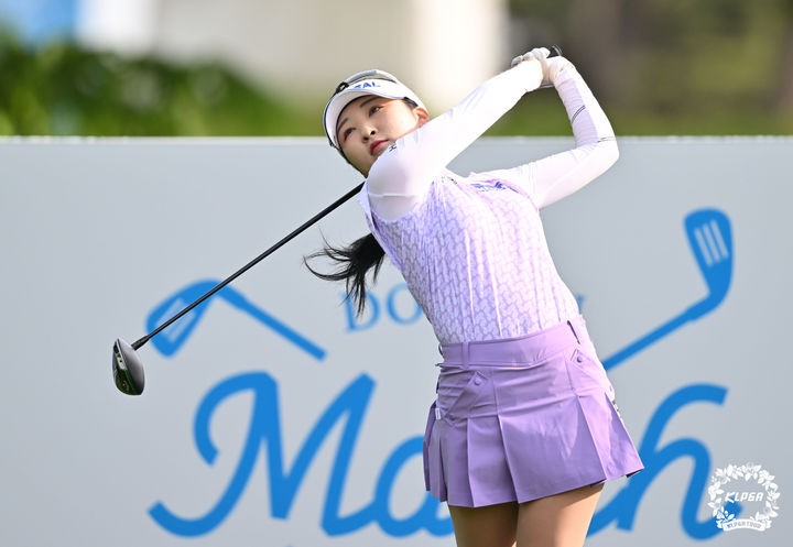 [서울=뉴시스]두산매치플레이 이예원. (사진=KLPGA 투어 제공)