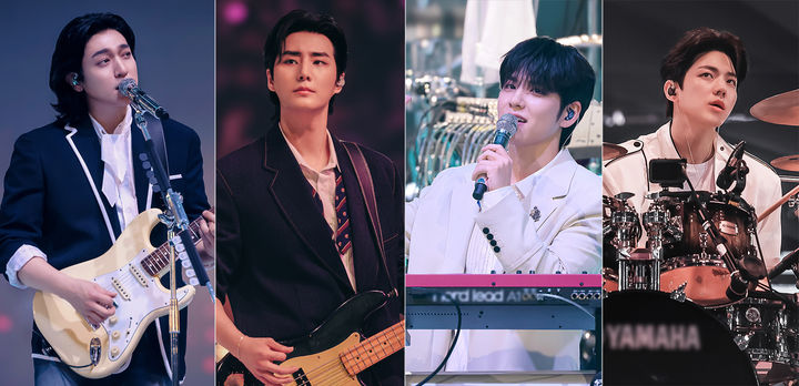 [서울=뉴시스] 데이식스 '세 번째 월드투어 '포에버 영' 피날레 인 서울'. (사진 = JYP엔터테인먼트 제공) 2025.05.18. photo@newsis.com *재판매 및 DB 금지