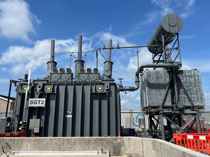 [서울=뉴시스] 효성중공업이 2023년 스코틀랜드에 공급한 초고압변압기. (사진=효성중공업 제공) 2025.5.19. photo@newsis.com *재판매 및 DB 금지