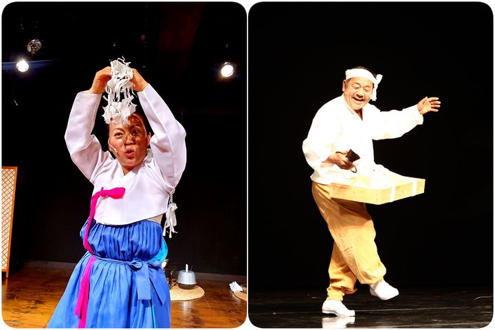 [무안=뉴시스] 환생굿과 엿타령. (사진=전남도 제공) 2025.05.19. photo@newsis.com *재판매 및 DB 금지