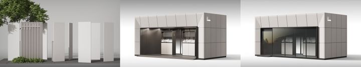 [서울=뉴시스] 왼쪽부터 개방형, 부분개방형, 밀폐형 흡연부스. 2025.05.19 (사진 제공=서울시) photo@newsis.com *재판매 및 DB 금지