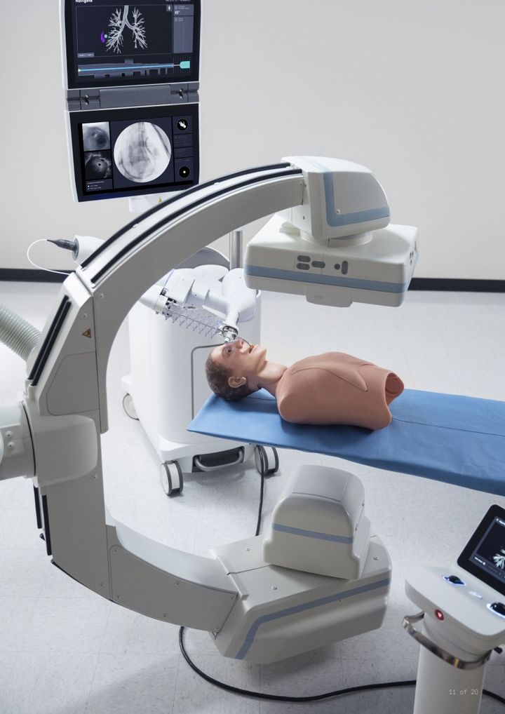 [울산=뉴시스] 박수지 기자 = 기관지내시경 로봇 '아이언 엔도루미널 시스템(Ion Endoluminal System)'. (사진=울산대병원 제공) 2025.05.19. photo@newsis.com *재판매 및 DB 금지