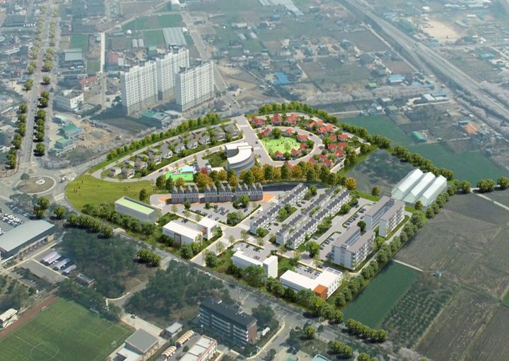 [구례=뉴시스] 구례지역활력타운 조감도. photo@newsis.com *재판매 및 DB 금지