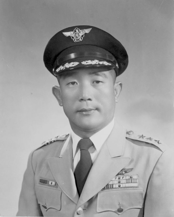 [서울=뉴시스] 제6대 공군참모총장인 故 김신 장군. (사진=공군 제공) 2025.05.19. photo@newsis.com *재판매 및 DB 금지