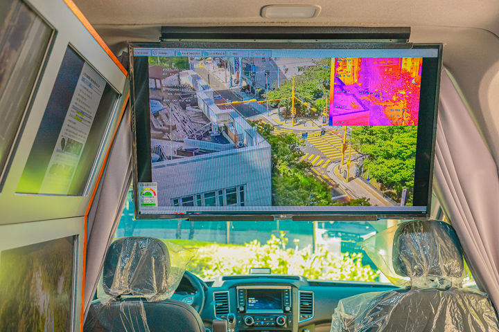 [부산=뉴시스] 드론 관제 차량 시연 (사진=부산경찰청 제공) 2025.05.19. photo@newsis.com *재판매 및 DB 금지