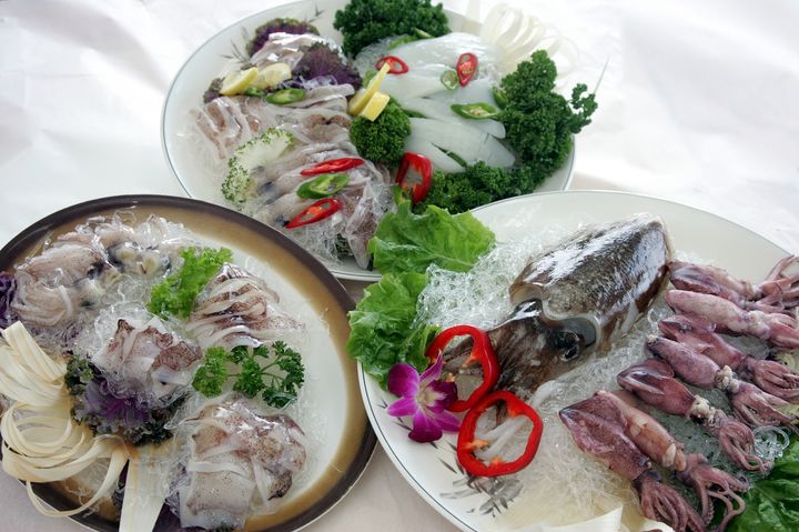 "맛있고 건강에 좋은 꼴뚜기·갑오징어 먹자" 충남 서천 '꼴갑축제' 흥행