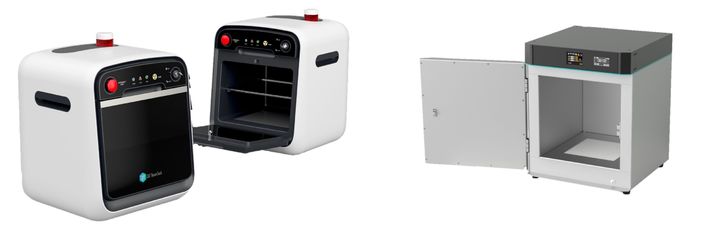 [서울=뉴시스] 방사선 장비 전문기업 씨에이티빔텍은 산업·의료용 엑스레이 장비 'CBT 나노비전 2DXR/3DCT' 개발을 완료하고 양산에 돌입했다고 20일 밝혔다. 왼쪽은 의료용 저선량 디지털 엑스레이 장비, 오른쪽은 산업용 비파괴검사모델 (사진=씨에이티빔텍 제공) *재판매 및 DB 금지