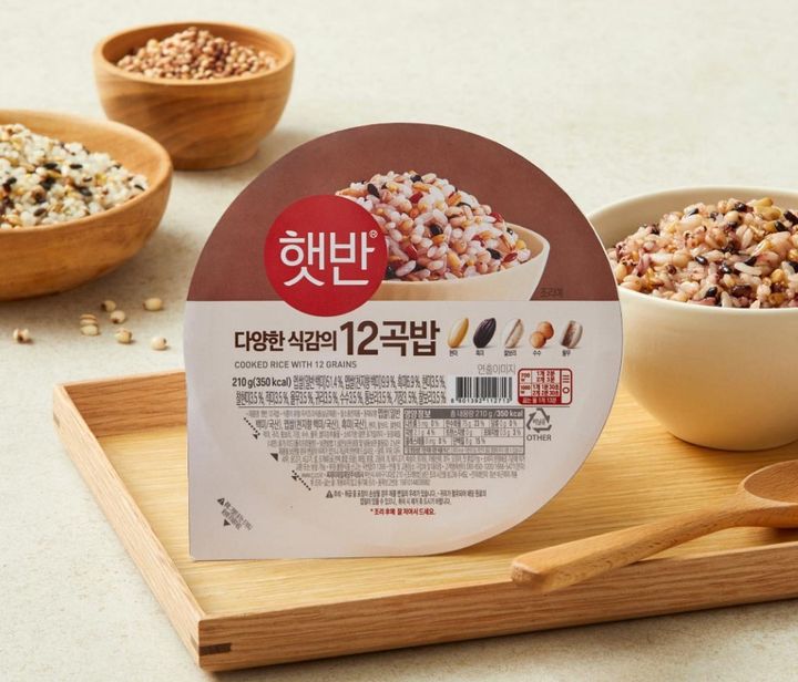 "건강한 즉석밥 확대" CJ제일제당, R&D로 키운 '햇반12곡밥' 선봬