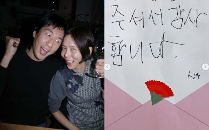 [서울=뉴시스] 마이큐, 김나영. (사진=김나영, 마이큐 인스타그램 캡처) 2025.05.20 photo@newsis.com&nbsp; *재판매 및 DB 금지