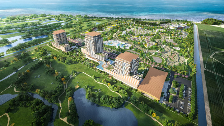 [고창=뉴시스] 고창 서해안에 건립 예정인 '고창종합테마파크' 조감도 *재판매 및 DB 금지