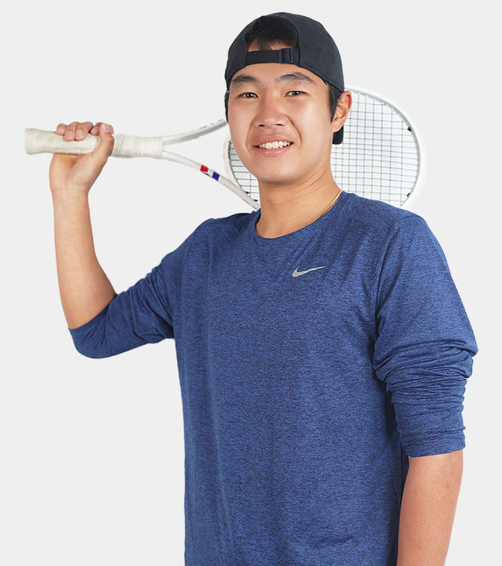 [울산=뉴시스] 구미현 기자 =울산대 테니스부 이웅비 선수 (사진=울산대 제공) photo@newsis.com *재판매 및 DB 금지