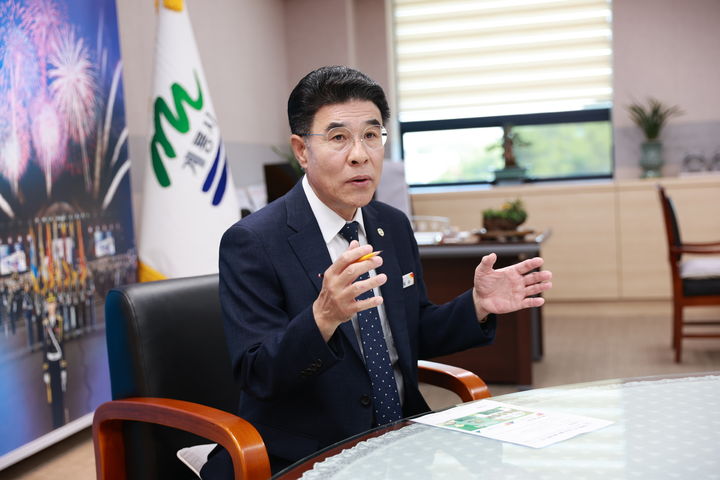 [계룡=뉴시스]이응우 계룡시장. (사진=계룡시 제공) 2025. 05. 20 photo@newsis.com *재판매 및 DB 금지