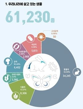 [세종=뉴시스] 2024 국가생물다양성 통계자료집. (자료=환경부).&nbsp; *재판매 및 DB 금지