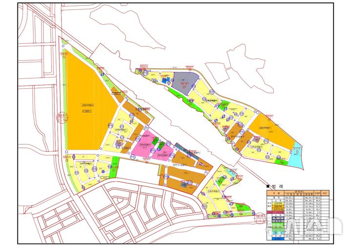 [김해=뉴시스]김해 내덕지구 도시개발사업 16년 만에 준공. (사진=김해시 제공). 2025.05.21. photo@newsis.com 