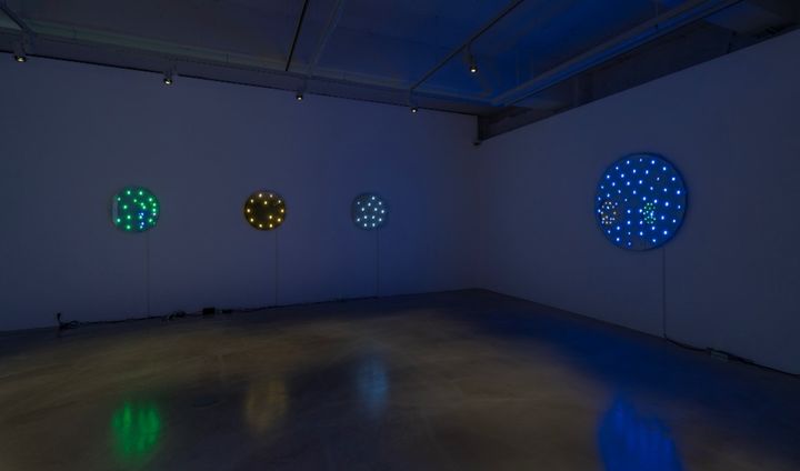 미야지마 타츠오 갤러리바톤 개인전 《Folding Cosmos》 (2025.05.22.-06.28.), 제공: 갤러리바톤 *재판매 및 DB 금지