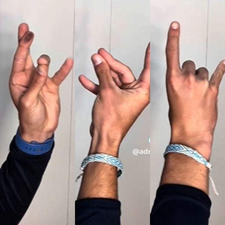 [뉴시스] 스페인의 한 물리치료사가 단 3초 만에 뇌의 노화 상태를 확인할 수 있는 간단한 테스트를 공개해 화제다. (사진=틱톡 갈무리) *재판매 및 DB 금지