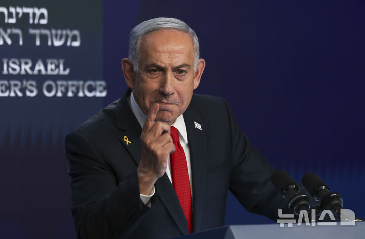 [예루살렘=AP/뉴시스] 베냐민 네타냐후 이스라엘 총리. (사진=뉴시스DB)