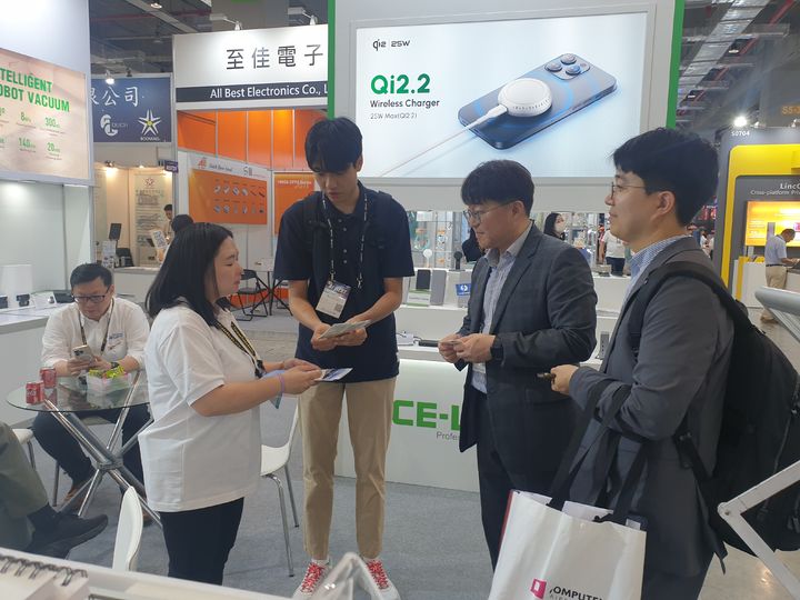 대만 타이페이박람회서 글로벌 기업·투자자 유치 활동 모습. *재판매 및 DB 금지