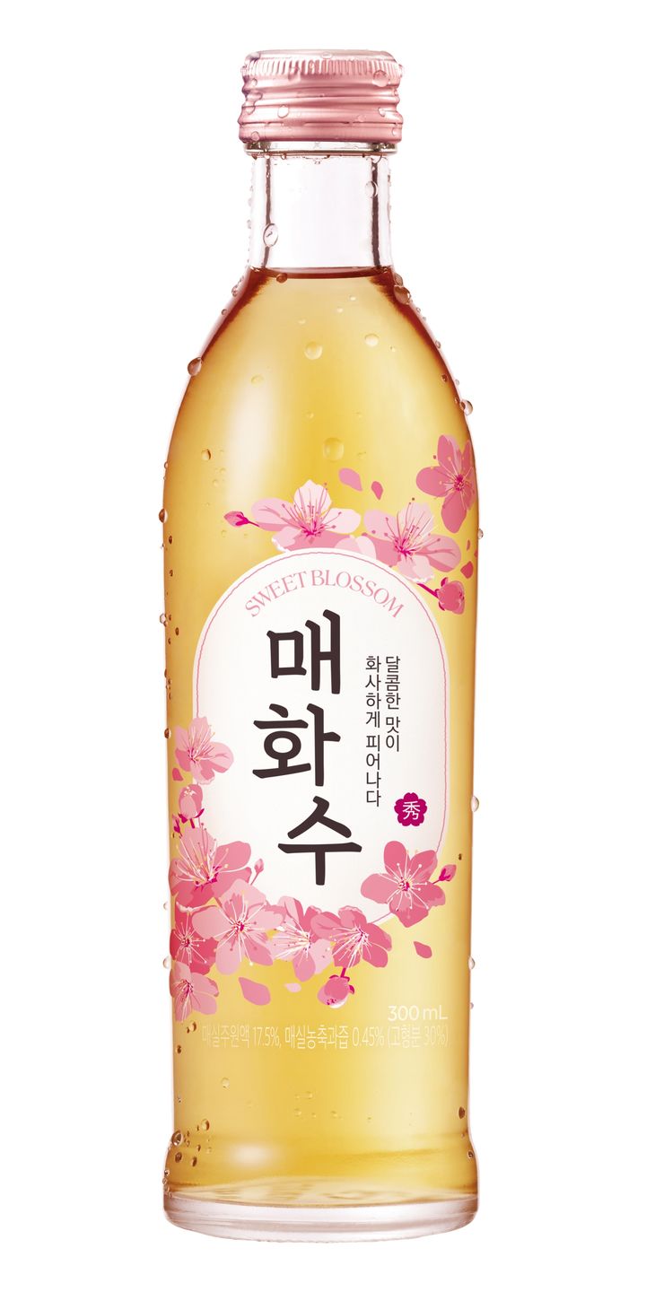 하이트진로, '매화수' 5년 만에 리뉴얼…9도로 도수 낮춰